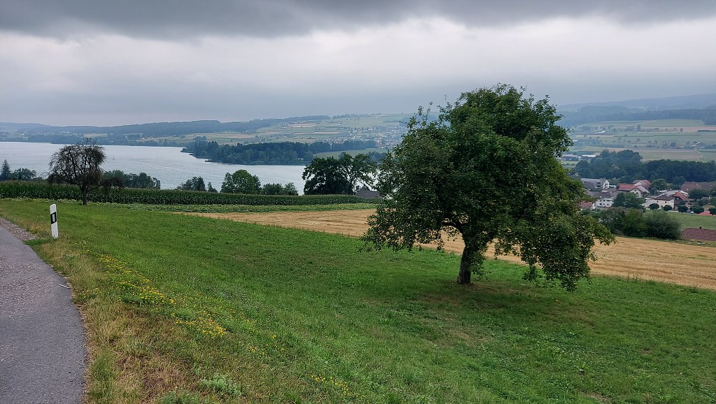 2.den - Švýcarsko z kempu u Sursee přes Zürich do Winterthuru - Hallwilersee