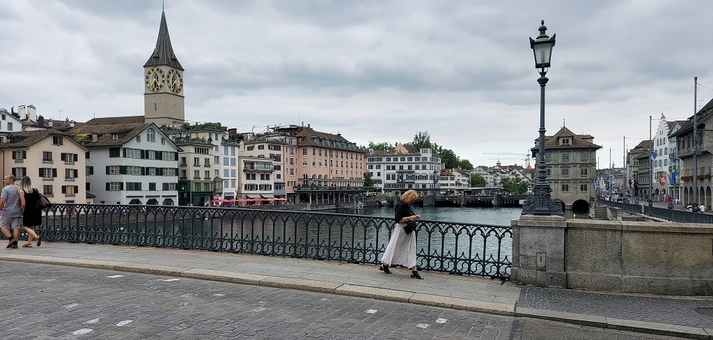 2.den - Švýcarsko z kempu u Sursee přes Zürich do Winterthuru - Zürich