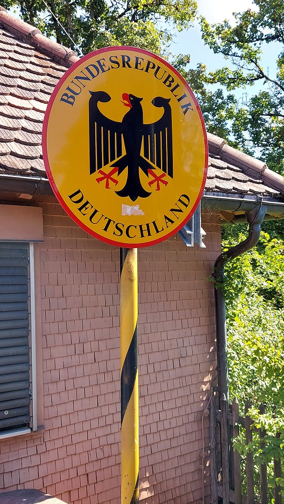 3.den - Švýcarsko i Německo - z kempu ve Winterthuru do Konstanz  - Gailingen am Hochrnhein