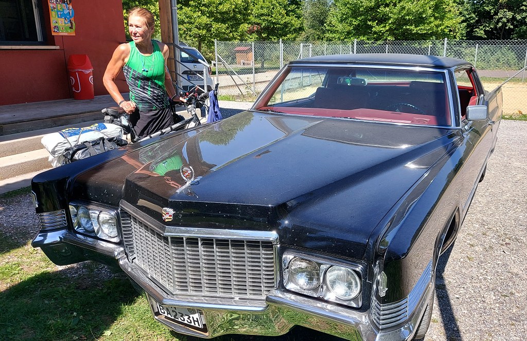 5.den - Německo - Buxheim u Memmingenu - Langenneufnach - Hana v Babenhausen mění kolo?