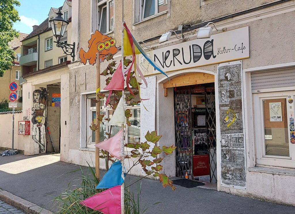 6.den - Německo - Langenneufnach - Radersdorf, město Augsburg