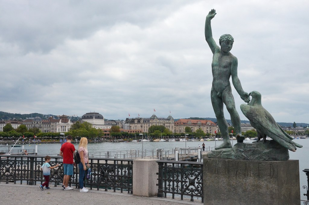 2.den - Švýcarsko z kempu u Sursee přes Zürich do Winterthuru - Zürich